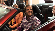 Paul Janke beim gro&szlig;en Fr&uuml;hlingsfest im Autohaus R&ouml;sch