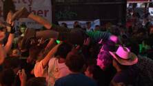 Partystimmung beim Gute Toene-Festival