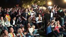 Public Viewing im Enzauenpark