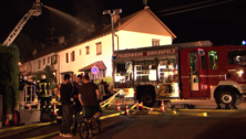 Dachstuhlbrand in Birkenfelder Reihenhaus