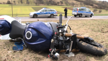 T&ouml;dlicher Unfall: Motorradfahrer prallt auf Fahrradfahrer