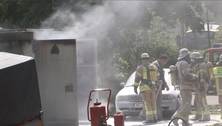 Stromausfall durch Trafobrand in Enzberg