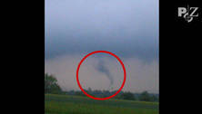 Entstehung des Arnbacher Tornados