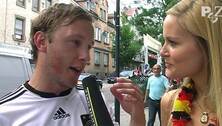 Deutschland im Halbfinale: M&uuml;hlacker Fans feiern