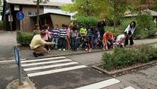 Polizei trainiert mit irakischen Kindern