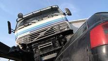 LKW Unfall auf der A8