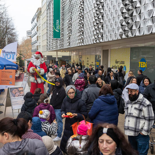 PZ Sammelaktion Weihnachtsmarkt