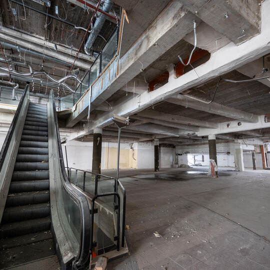 Sinn Lefers Abriss Baustelle