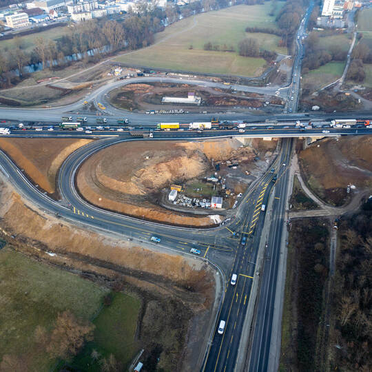 A8 B10 Neue Spur Eröffnet