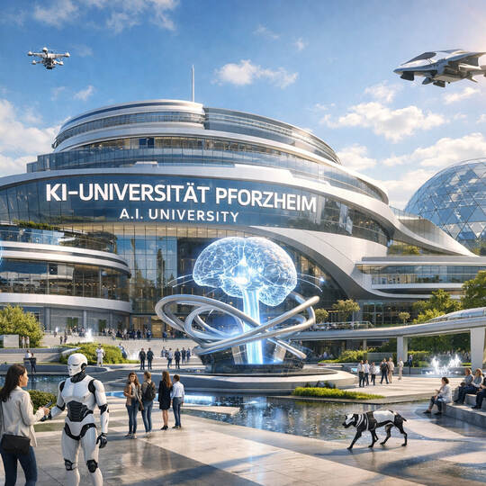 Steht bis 2050 eine KI-Universität in Pforzheim?