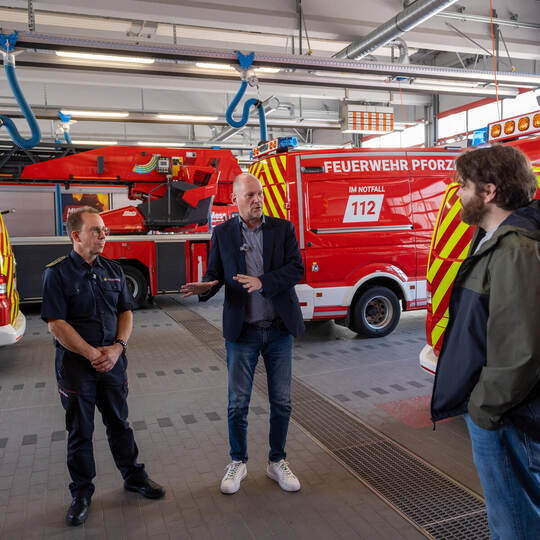 Feuerwehr Vorbereitungen Freitag