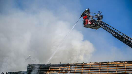 Brand in Altstadt von Schwäbisch Gmünd