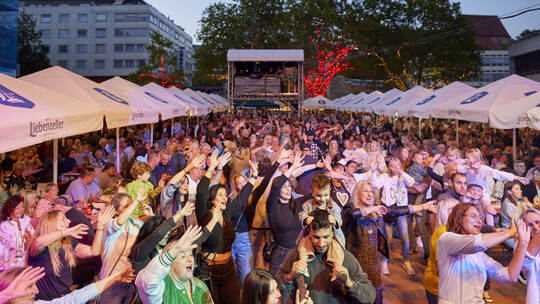 Oechsle Fest. Neue Welle Abend.