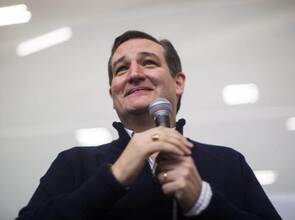 Strahlender Sieger bei den Republikanern: Ted Cruz. Foto: Jim Lo Scalzo Strahlender Sieger bei den Republikanern: Ted Cruz. Foto: Jim Lo Scalzo