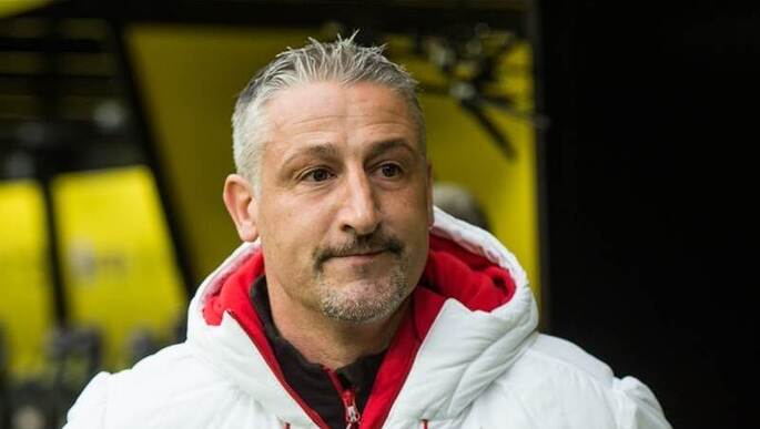 Trainer Jürgen Kramny vom VfB Stuttgart scheint nicht das Vertrauen des ehemaligen VfB-Sportvorstands Fredy Bobic zu genießen. Immerhin haben die Stuttgarter unter Kramny in den letzten fünf Bundesliga-Spielen nicht verloren. Foto: dpa