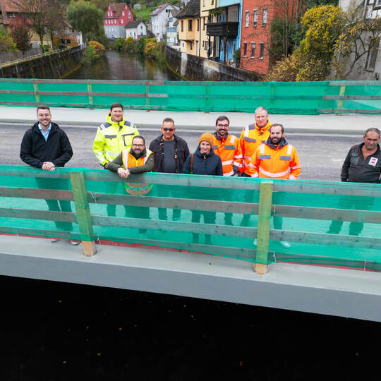 Hirschbrücke Neuenbürg Eröffnet