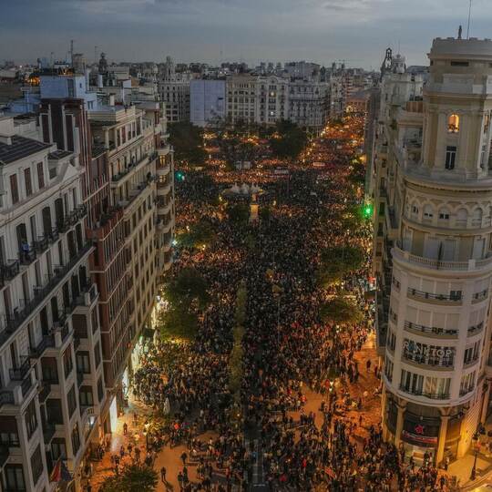 Nach den Überschwemmungen in Spanien