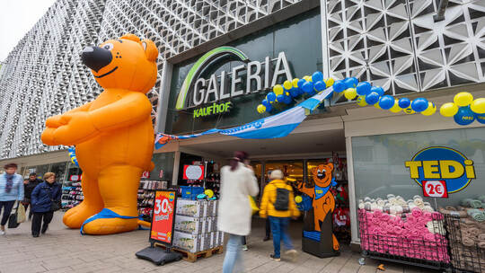 Eröffnung TEDI Galeria Kaufhof