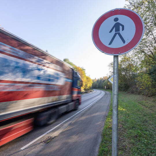 Kanzlersträßchen Fußgängerverbot