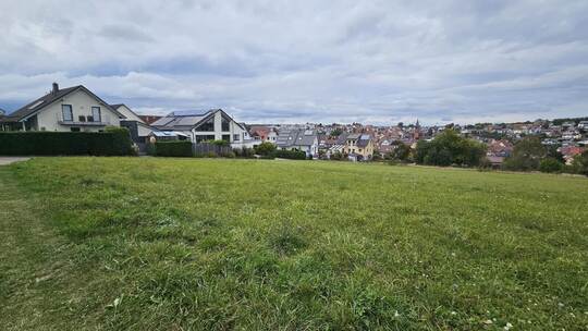 Hier soll das Neubaugebiet „Breitlohweg/Falltor“ entstehen. An Bauplätzen in Wimsheim besteht regelmäßig große Nachfrage.