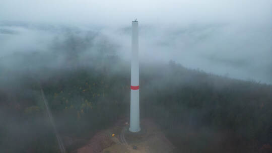 Windpark Kälbling Baufortschritt