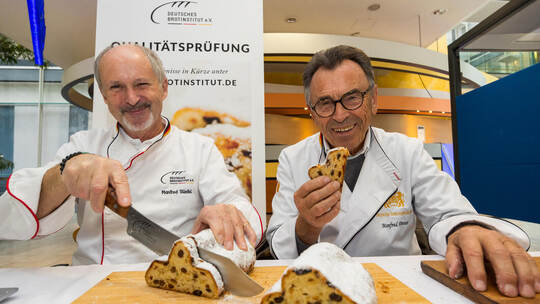Weihnachtsgebäck Prüfung Bäckerinnung