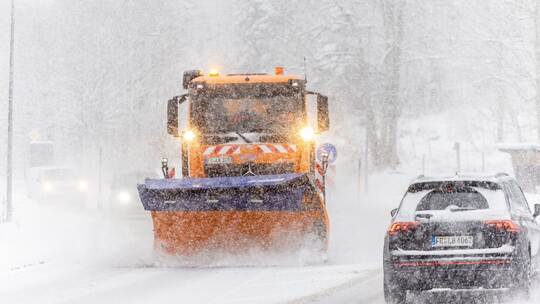 Weitere Schneefälle in Baden-Württemberg erwartet Weitere Schneefälle in Baden-Württemberg erwartet