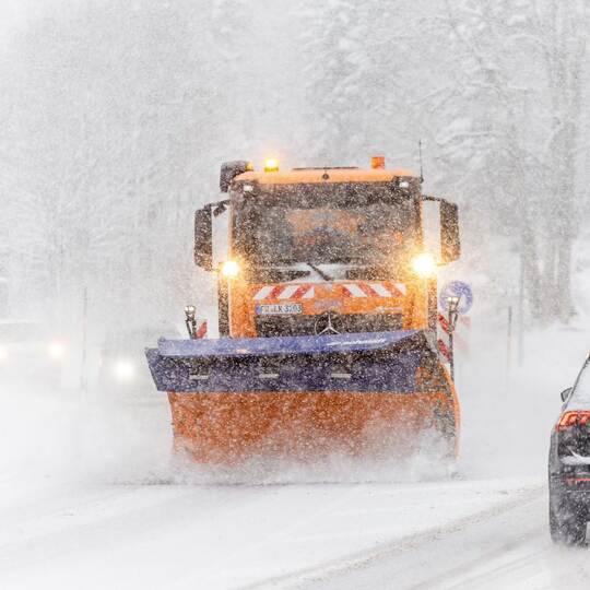 Weitere Schneefälle in Baden-Württemberg erwartet