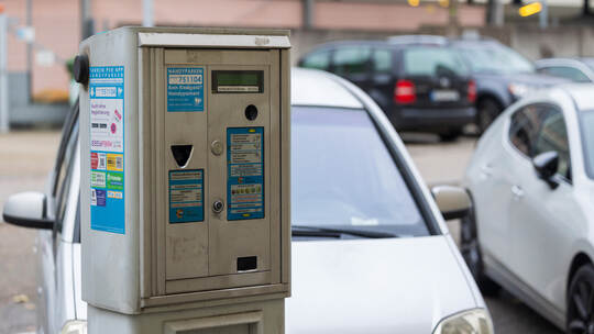 Parken Innenstadt Parkscheinautomat Parkhaus