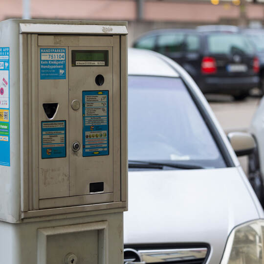 Parken Innenstadt Parkscheinautomat Parkhaus