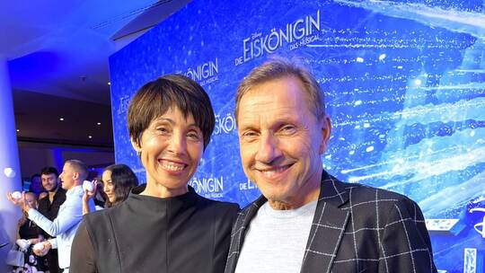 Richy Müller bei der Premiere des Musicals „Die Eiskönigin“