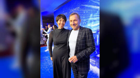 Richy Müller bei der Premiere des Musicals „Die Eiskönigin“