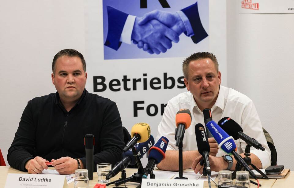 Betriebsversammlung bei Ford in Köln
