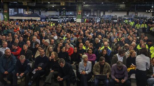 Betriebsversammlung bei Ford in Köln