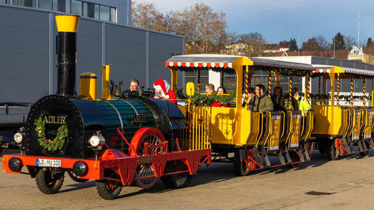 Bimmelbahn Weihnachtsmarkt