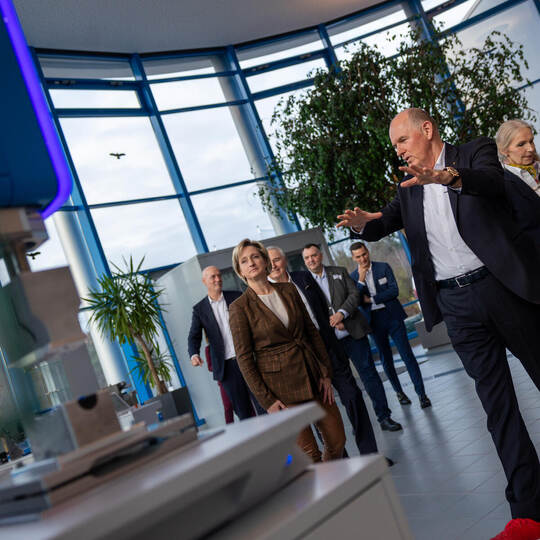 Hermann Ultraschall Besuch Ministerin Hoffmeister Kraut