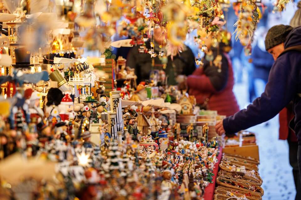 Seit dem 17. Jahrhundert gibt's den Christkindlesmarkt Seit dem 17. Jahrhundert gibt's den Christkindlesmarkt