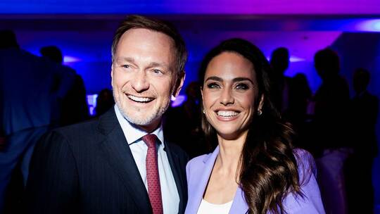 Christian Lindner und Franca Lehfeldt