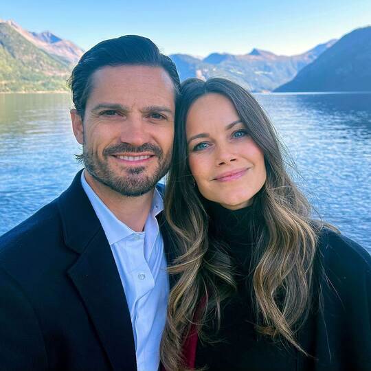 Schwedens Prinzessin Sofia und Prinz Carl Philip