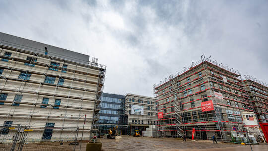 Baustellenrundgang Neubau Kreiskliniken Calw