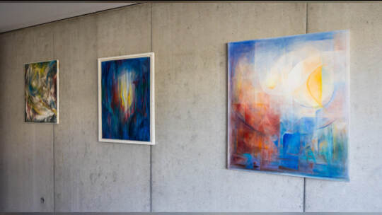 Ausstellung lauschen Raphael-Kirche