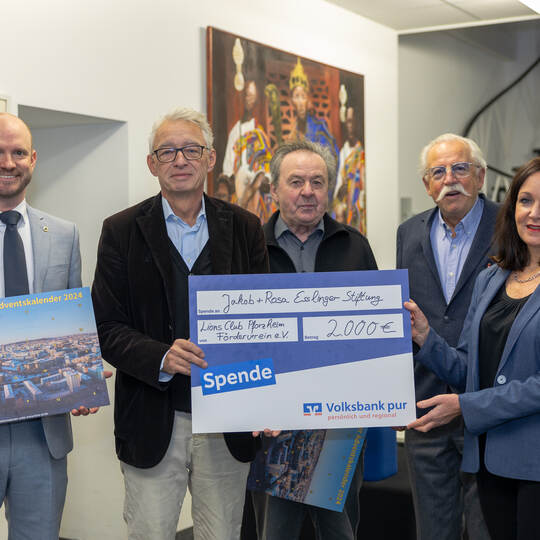 Spende Lions Club Menschen in Not