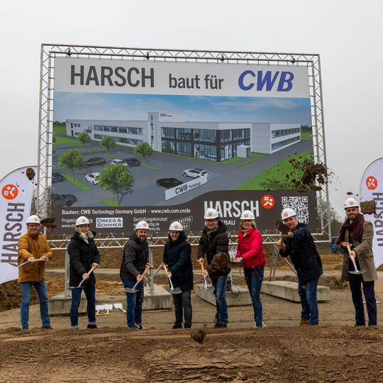 Spatenstich CWB Harsch Wiernsheim
