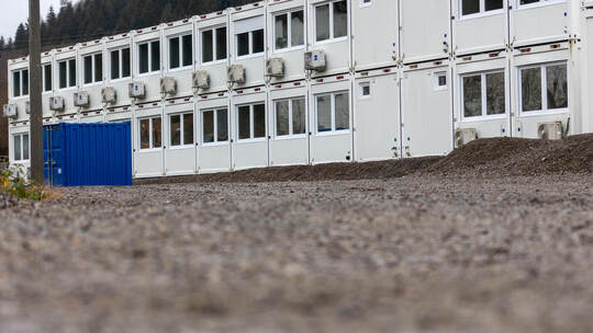 Flüchtlingsunterkunft Calmbach Beermiß