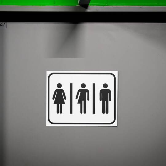 Genderneutrale Toilette beim VfL Wolfsburg