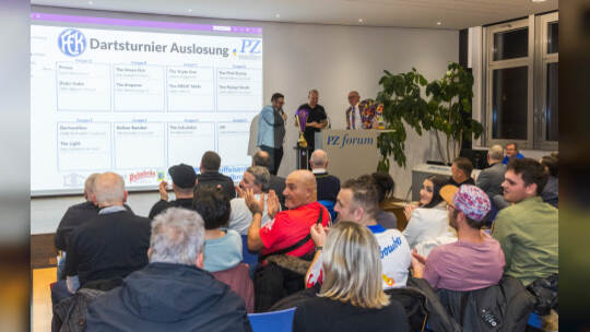 Auslosung Darts WM FC Kieselbronn