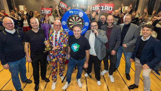 Auslosung Darts WM FC Kieselbronn