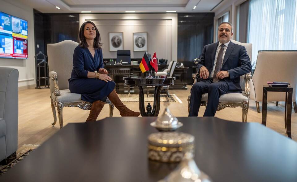 Außenministerin Baerbock in der Türkei