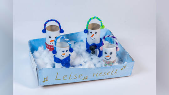 Weihnachtsbasteln Bohrainschule Klasse 5C