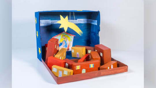 Weihnachtsbasteln Bohrainschule Klasse 2B